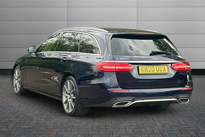 Mercedes-Benz E Class E350d Amg Line Edition Premium 9G-tronic Blue #2