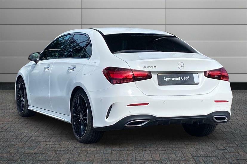 Mercedes-Benz A Class A200 Amg Line Premium Plus PJ25OJR White #2