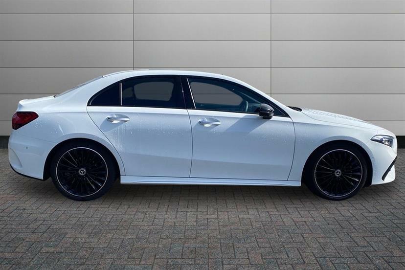 Mercedes-Benz A Class A200 Amg Line Premium Plus PJ25OJR White #3