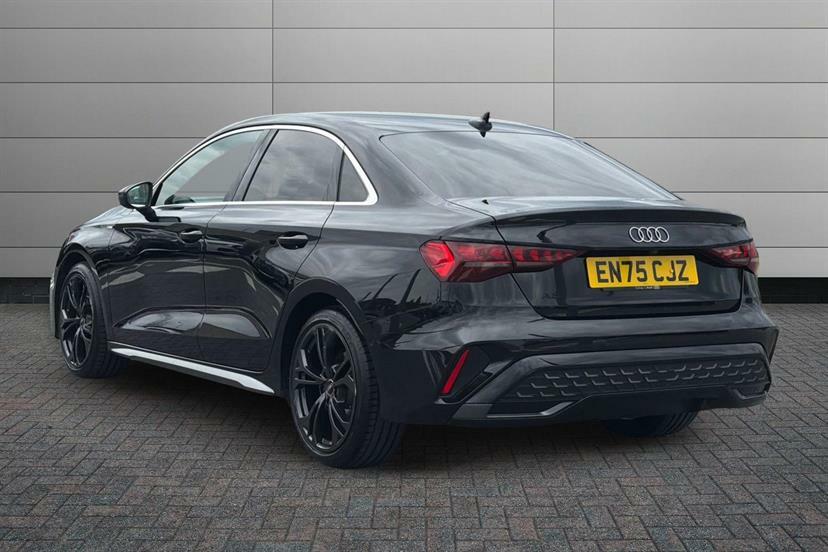Audi A3 1.5 Tfsi 150 S Line S Tronic EN75CJZ Black #3