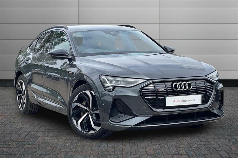 Audi E-tron 300Kw 55 Qtro 95Kwh Black Ed Cs 22Kwch Grey