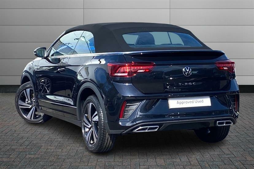 Volkswagen T-Roc 1.5 Tsi R-line Dsg WV26ZPS Black #3