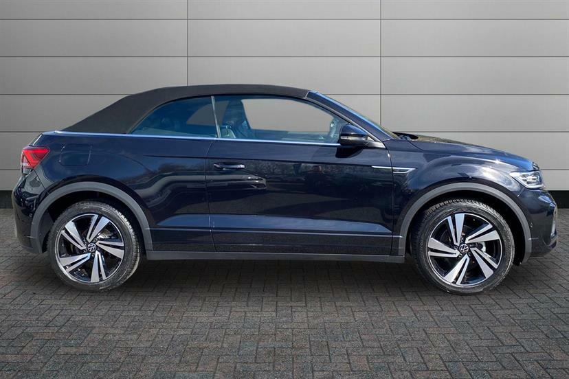 Volkswagen T-Roc 1.5 Tsi R-line Dsg WV26ZPS Black #4