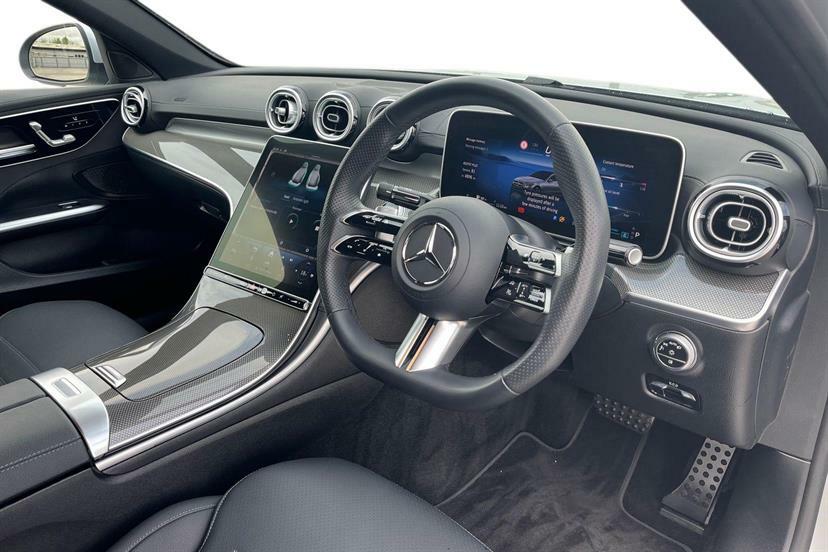 Mercedes-Benz C Class C200 Amg Line Premium 9G-tronic Silver #5