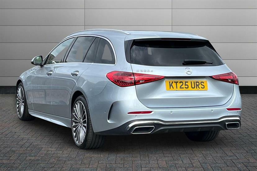 Mercedes-Benz C Class C300d Amg Line Premium 9G-tronic KT25URS Silver #2