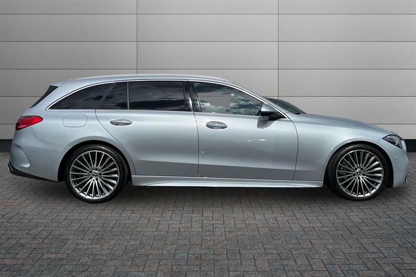 Mercedes-Benz C Class C300d Amg Line Premium 9G-tronic KT25URS Silver #3
