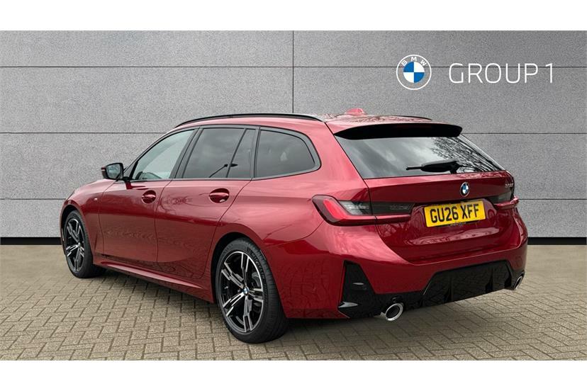 BMW 3 Series 320I M Sport Step GU26XFF Red #2