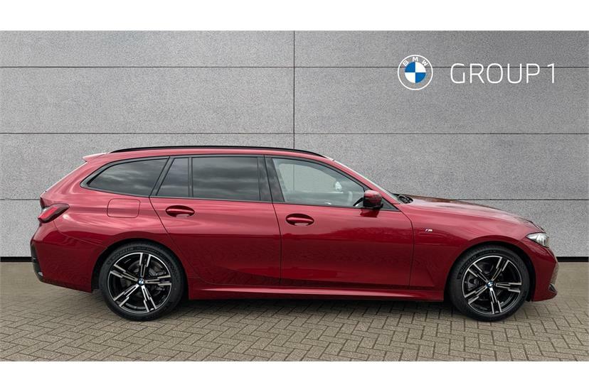 BMW 3 Series 320I M Sport Step GU26XFF Red #3