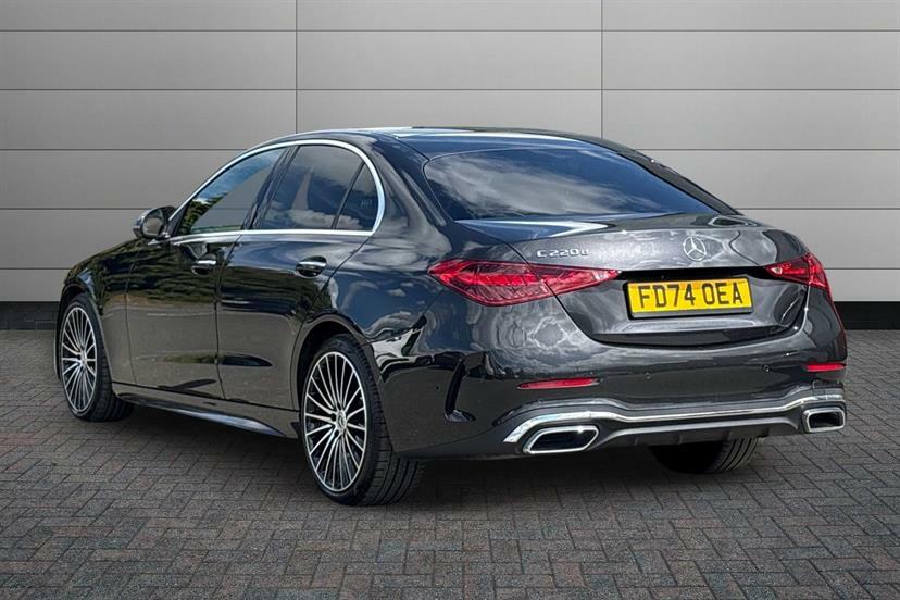 Mercedes-Benz C Class C220d Amg Line Premium Plus 9G-tronic FD74OEA Grey #2