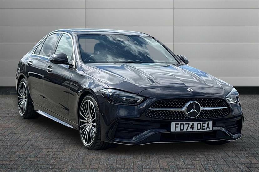 Mercedes-Benz C Class C220d Amg Line Premium Plus 9G-tronic Grey