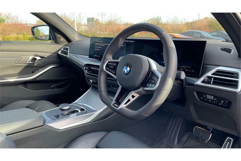 BMW 3 Series 320I M Sport Step AO75NLV Blue #6