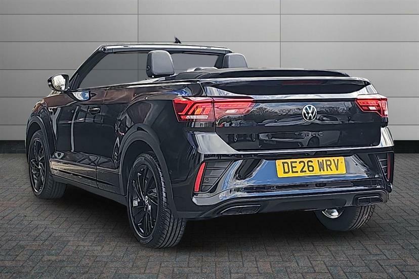 Volkswagen T-Roc 1.5 Tsi R-line Dsg DE26WRV Black #3