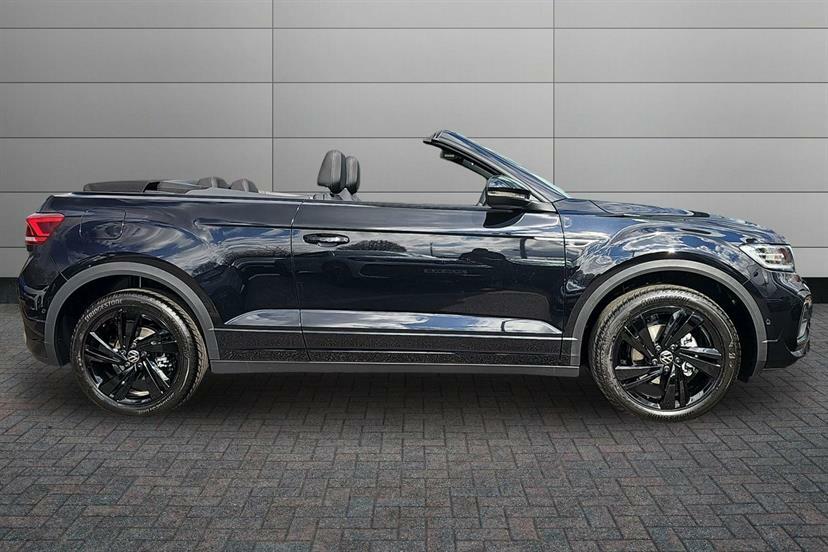 Volkswagen T-Roc 1.5 Tsi R-line Dsg DE26WRV Black #4