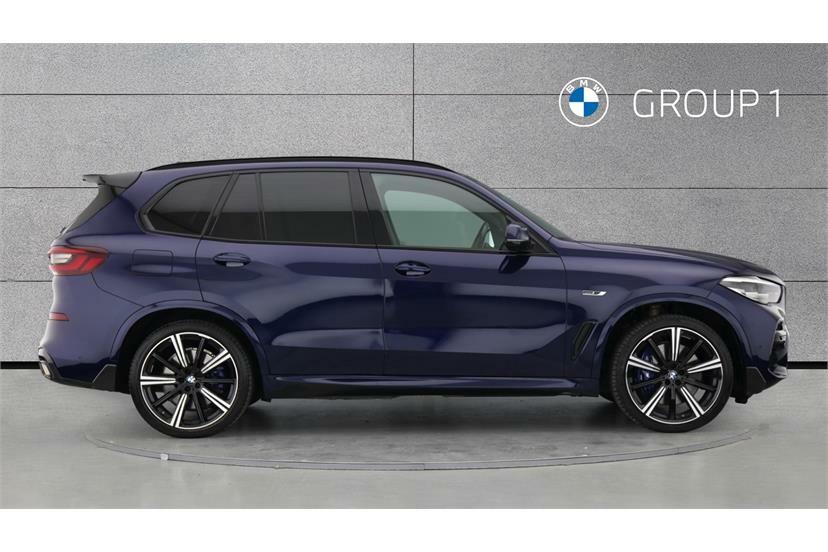 BMW X5 Xdrive45e M Sport FM72NDV Blue #3