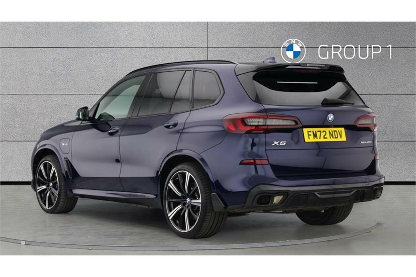BMW X5 Xdrive45e M Sport FM72NDV Blue #2