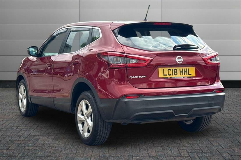 Nissan Qashqai 1.2 Dig-t Acenta Xtronic LC18HHL Red #3