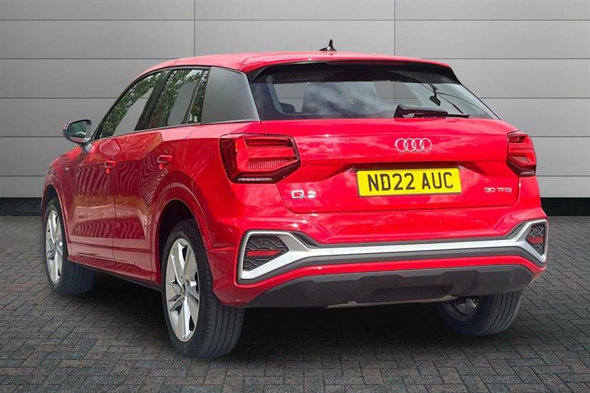 Audi Q2 30 Tfsi S Line ND22AUC Red #3