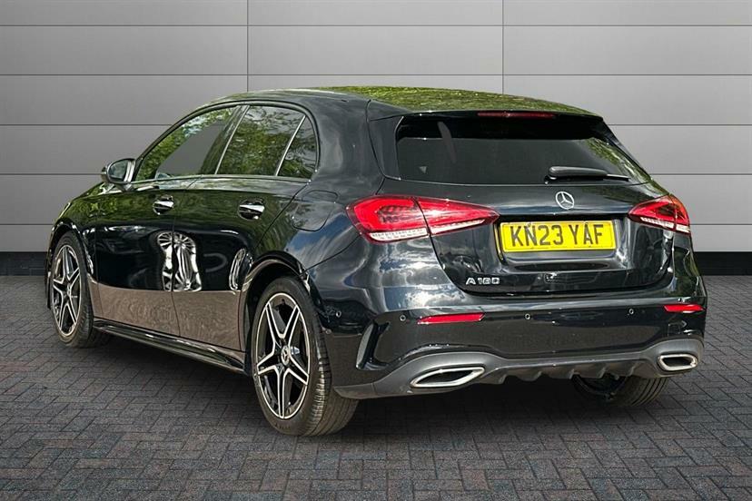 Mercedes-Benz A Class A180 Amg Line Premium KN23YAF Black #2