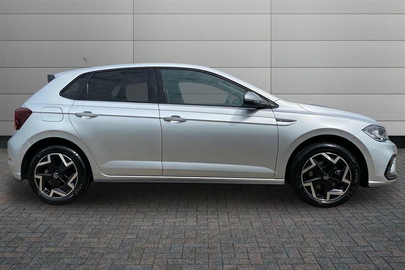 Volkswagen Polo 1.0 Tsi 115 R-line Dsg KS25MLN Silver #4