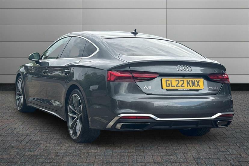 Audi A5 40 Tdi 204 Quattro S Line S Tronic Cs GL22KMX Grey #3
