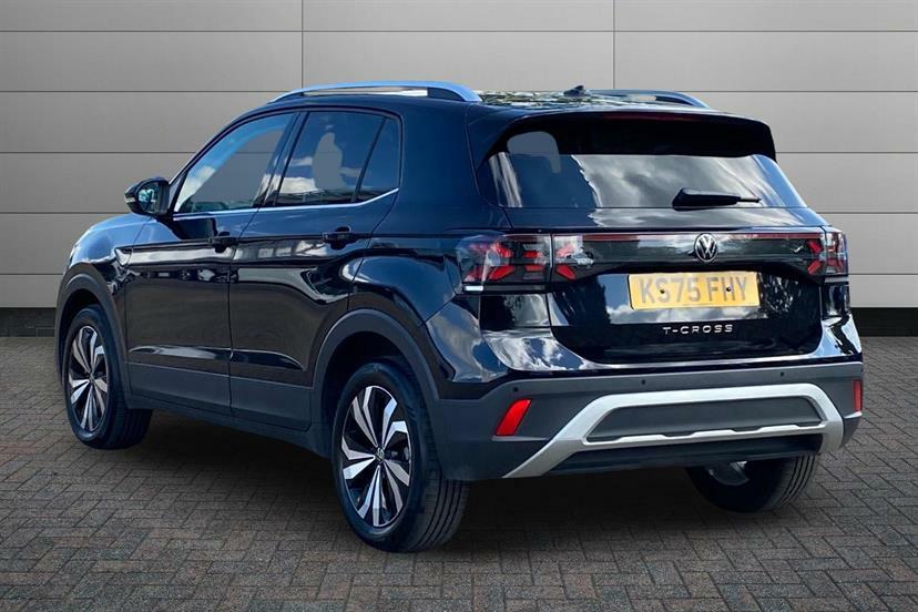 Volkswagen T-Cross 1.0 Tsi 115 Style Dsg KS75FHY Black #3