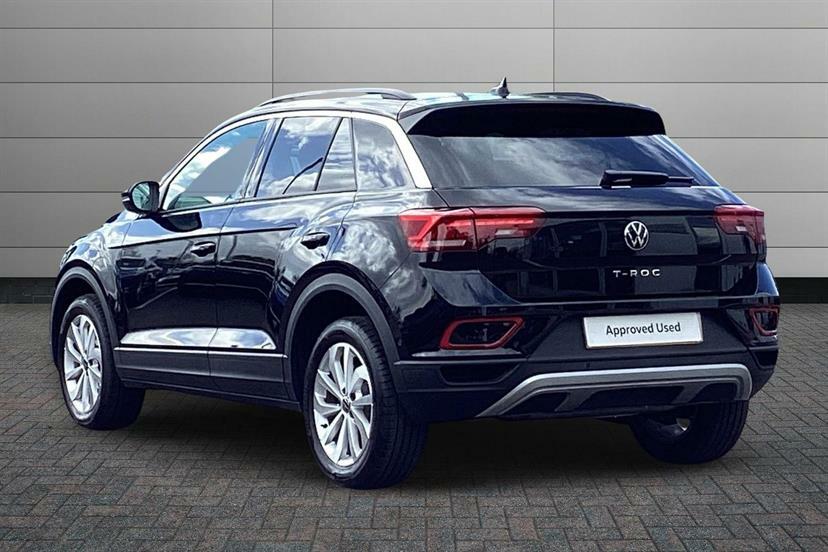 Volkswagen T-Roc 1.5 Tsi Match EK26CEX Black #3