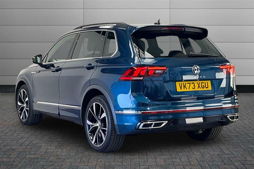 Volkswagen Tiguan 1.5 Tsi 150 R-line Dsg VK73XGU Blue #3