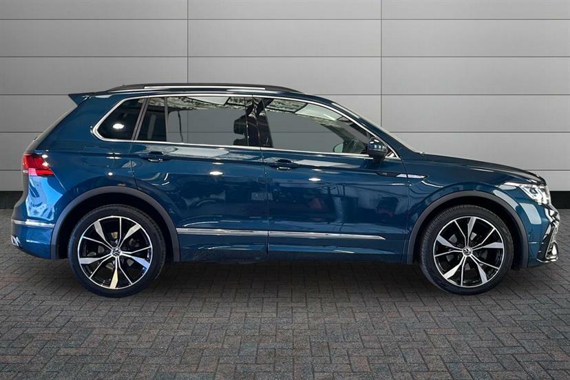 Volkswagen Tiguan 1.5 Tsi 150 R-line Dsg VK73XGU Blue #4