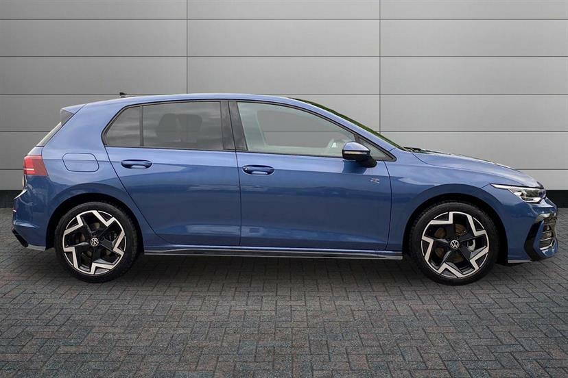 Volkswagen Golf 1.5 Tsi 150 R-line DK75YOT Blue #4