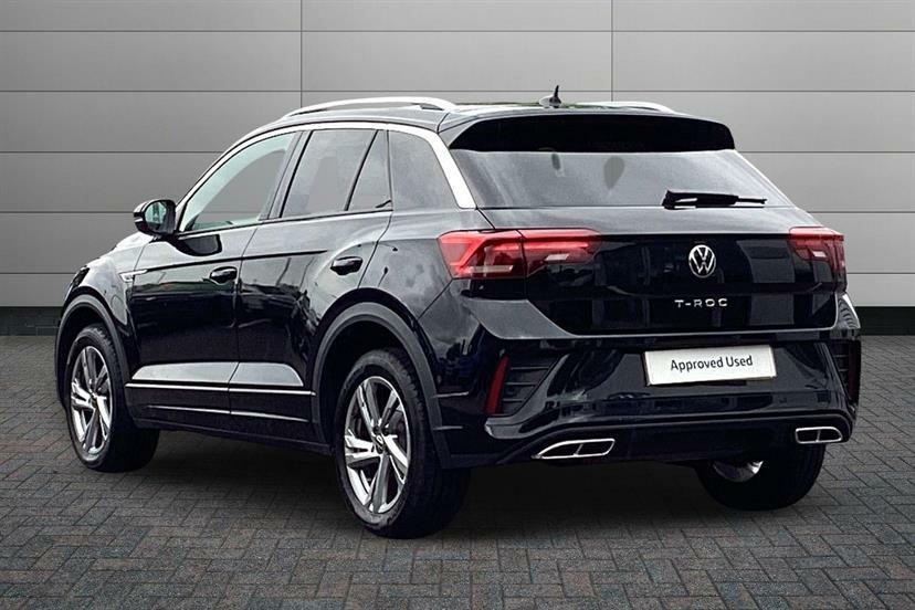 Volkswagen T-Roc 2.0 Tdi 150 Evo R-line Dsg Black #3