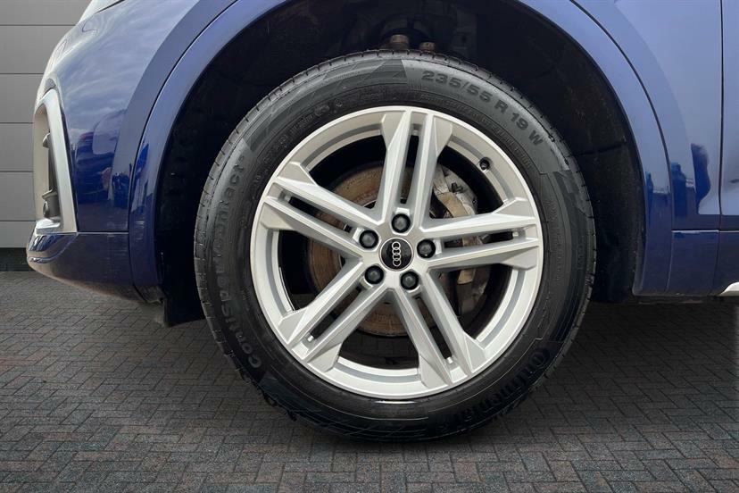 Audi Q5 40 Tdi Quattro S Line S Tronic AV23YNU Blue #5