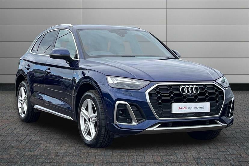 Audi Q5 40 Tdi Quattro S Line S Tronic Blue