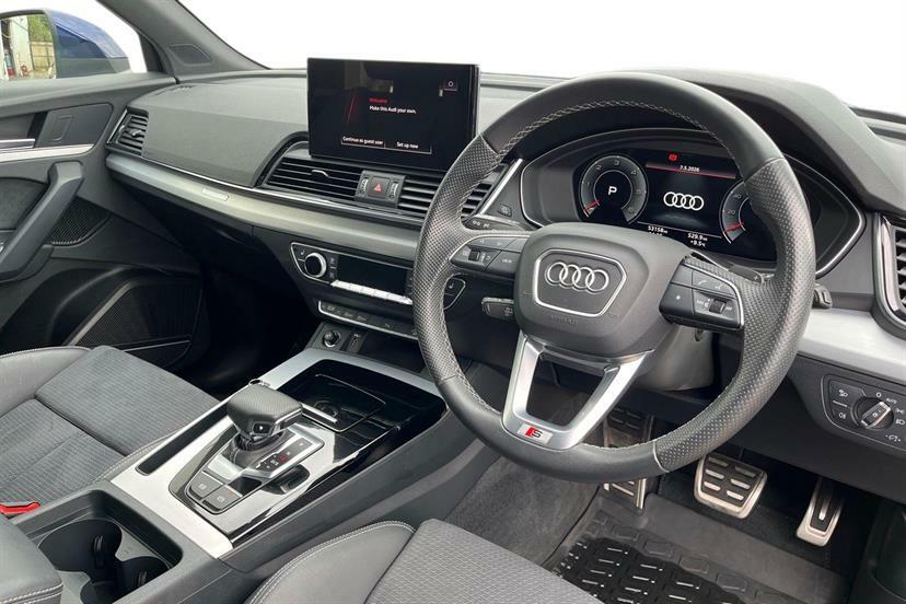 Audi Q5 40 Tdi Quattro S Line S Tronic AV23YNU Blue #6
