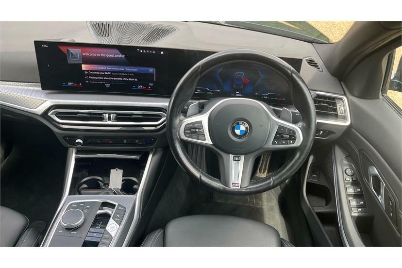 BMW 3 Series 320I M Sport Step Pro Pack YH24VUE Black #5