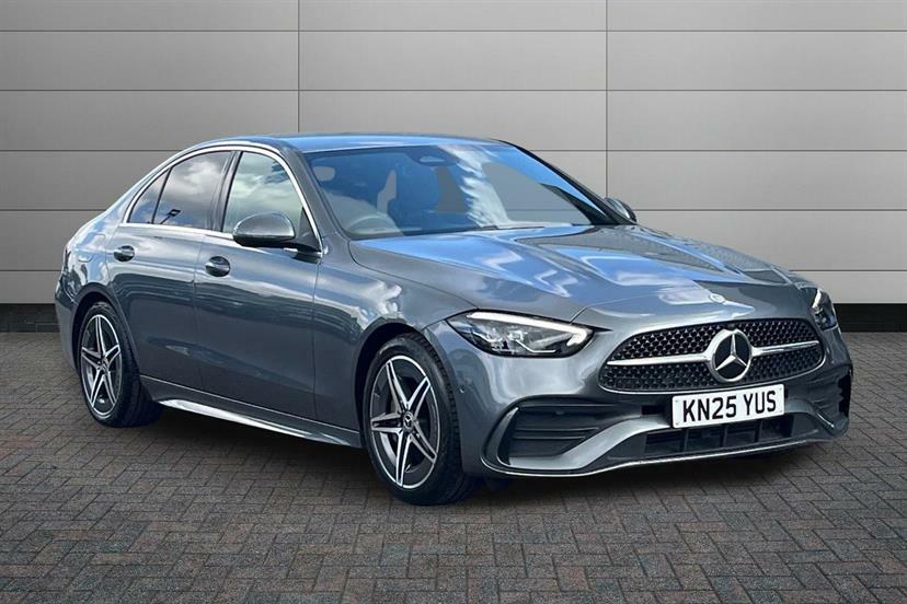 Mercedes-Benz C Class C200 Amg Line 9G-tronic Grey