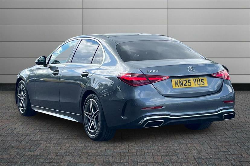 Mercedes-Benz C Class C200 Amg Line 9G-tronic KN25YUS Grey #2