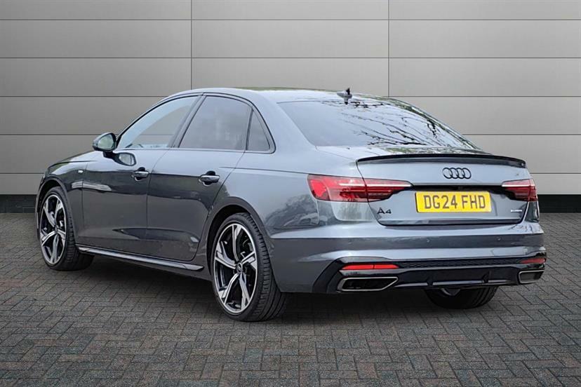 Audi A4 40 Tdi 204 Quattro Black Edition S Tronic DG24FHD Grey #3