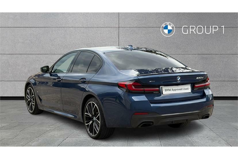 BMW 5 Series 530D Xdrive Mht M Sport Pro Pack AK22ZXB Blue #2