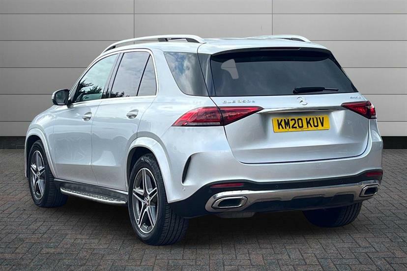 Mercedes-Benz GLE Class 350D 4Matic Amg Line Prem 9G-tronic 7 St KM20KUV Silver #2