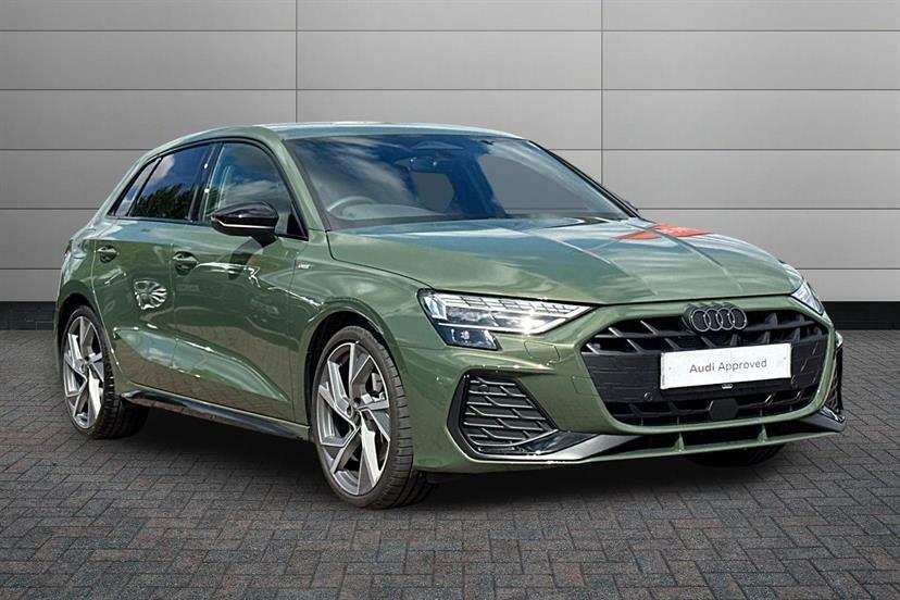 Audi A3 1.5 Tfsi 150 Black Edition S Tronic Green