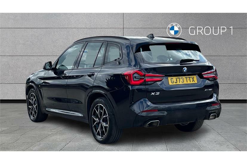 BMW X3 Xdrive20i Mht M Sport Step GJ73TTX Black #2