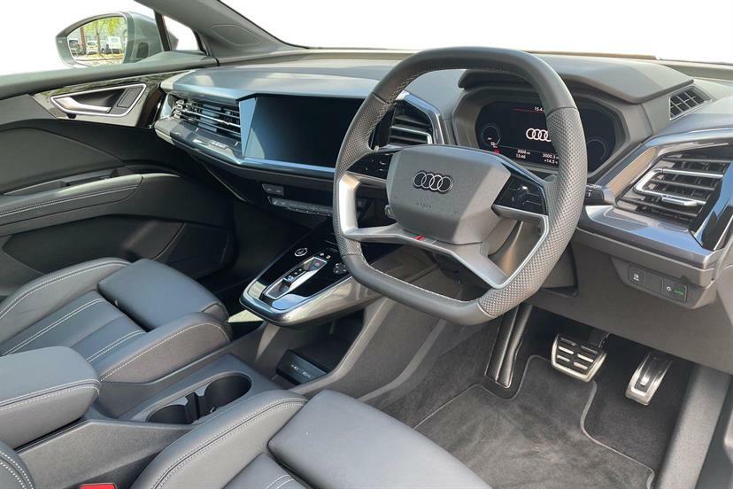Audi Q4 E Tron 210Kw 45 82Kwh S Line Leather EF75XLJ Grey #6