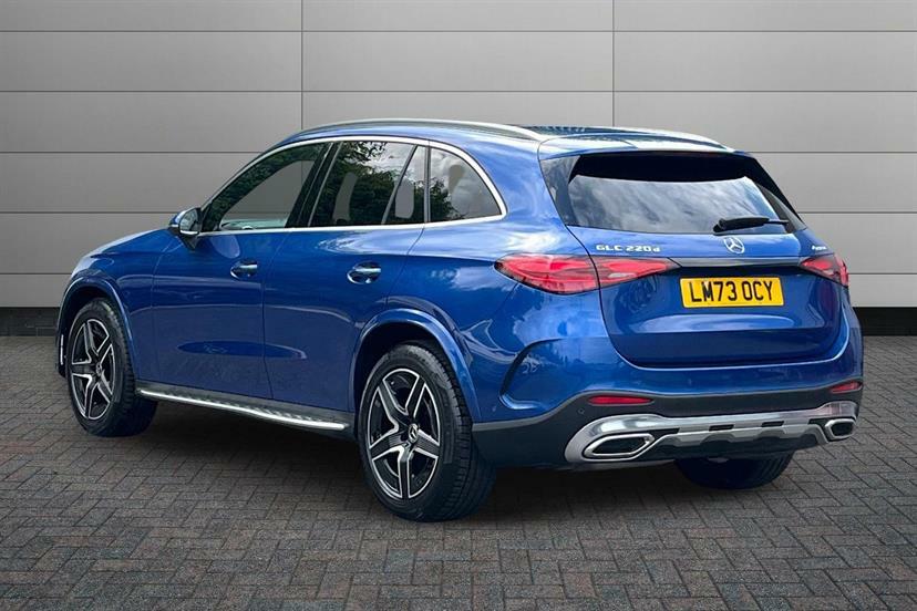 Mercedes-Benz GLC Class 220D 4Matic Amg Line 9G-tronic LM73OCY Blue #2