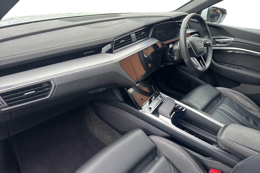 Audi Q8 e tron 300Kw 55 Quattro 114Kwh S Line MH73XPA White #2