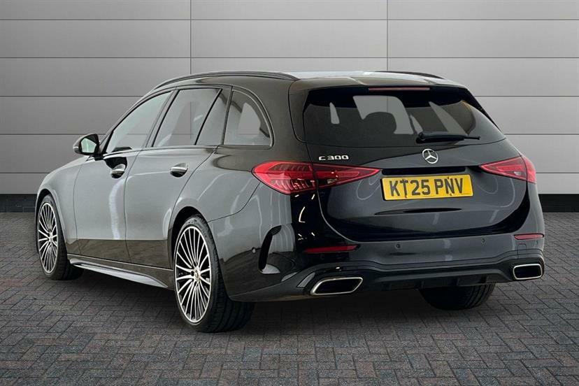 Mercedes-Benz C Class C300 Amg Line Premium Plus 9G-tronic KT25PNV Black #2