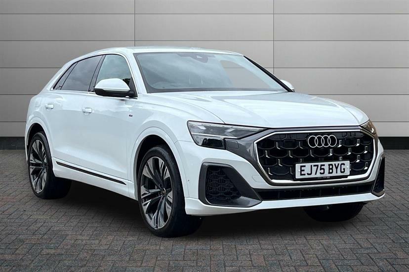 Audi Q8 55 Tfsi Quattro S Line Tiptronic White