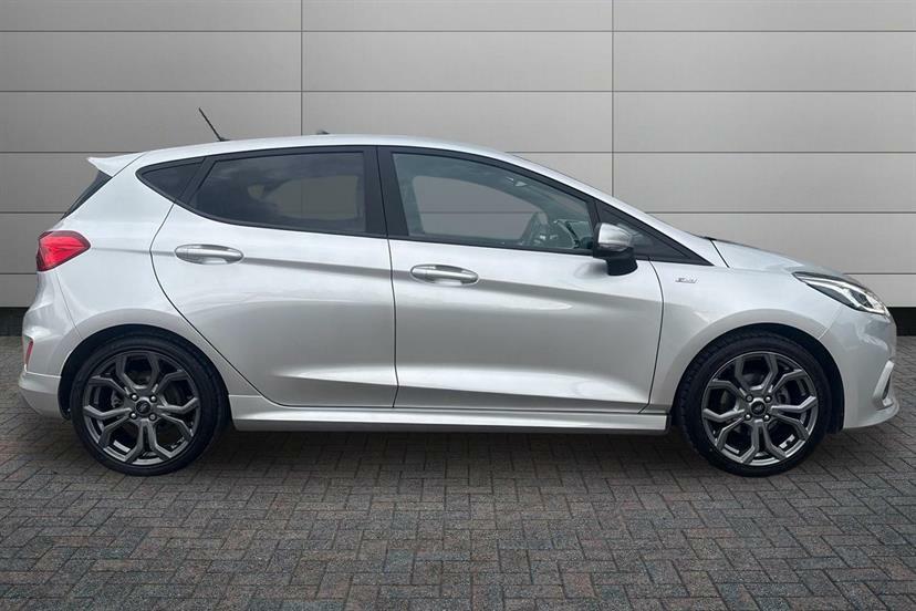 Ford Fiesta 1.0 Ecoboost St-line X DX69KDJ Silver #4