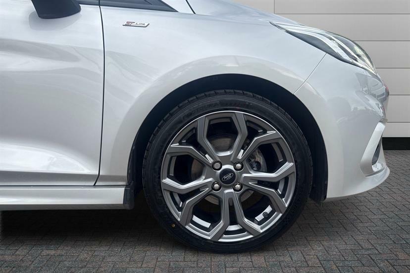 Ford Fiesta 1.0 Ecoboost St-line X DX69KDJ Silver #5