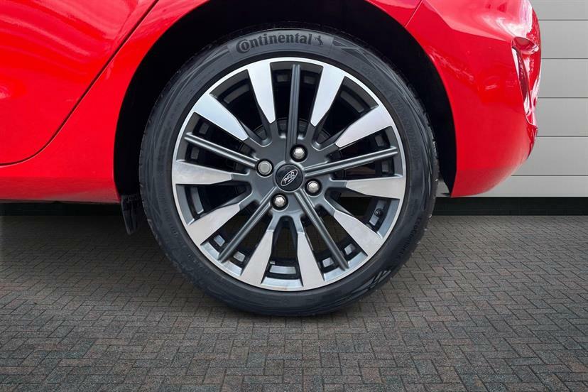 Ford Fiesta 1.0 Ecoboost Hybrid Mhev 125 Titanium X HJ72OBN Red #5