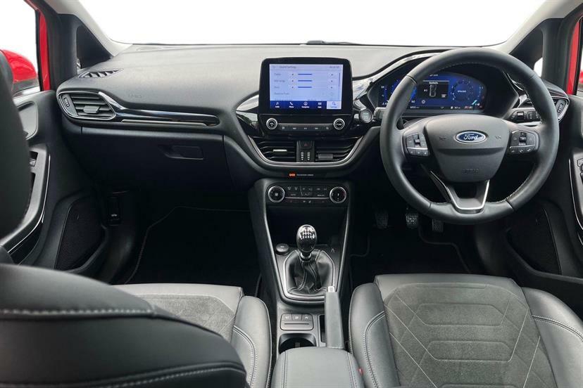 Ford Fiesta 1.0 Ecoboost Hybrid Mhev 125 Titanium X HJ72OBN Red #6